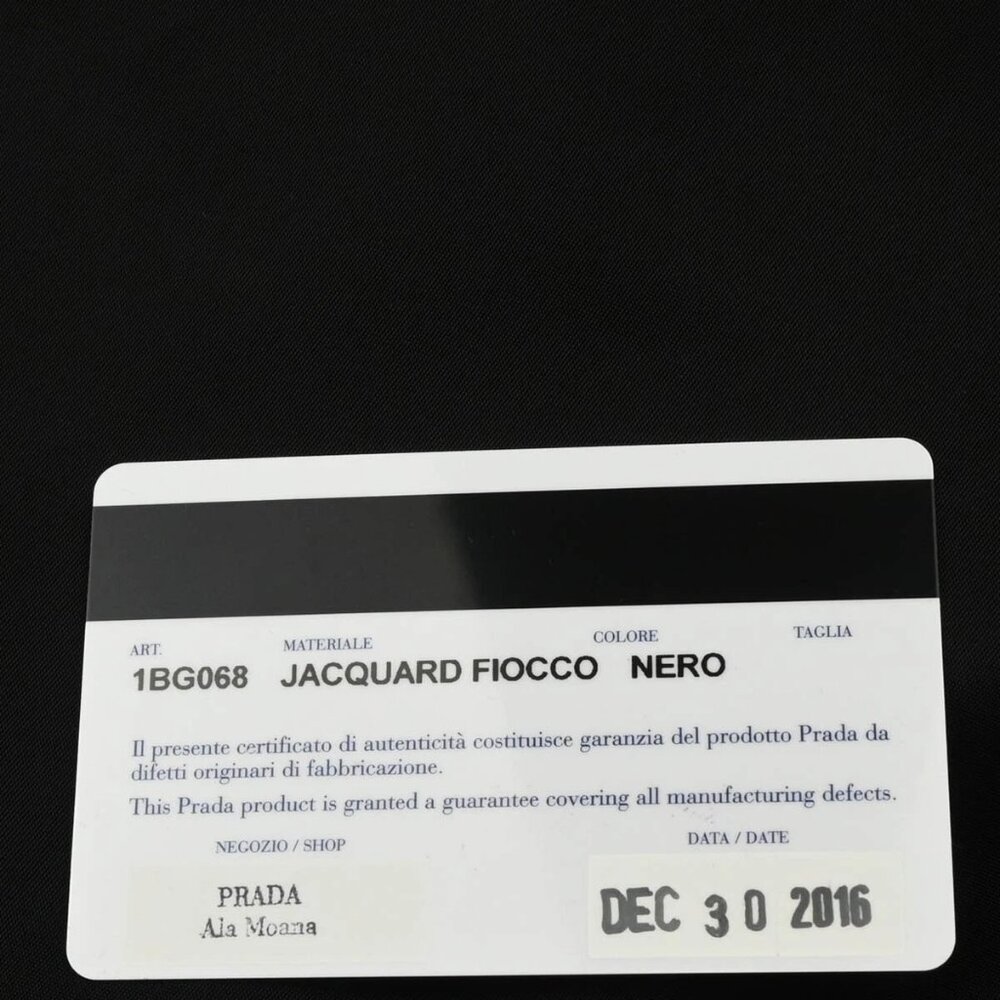 Prada Black Nylon Tote Handbag 1BG068/25 115572 - Picture 10 of 15